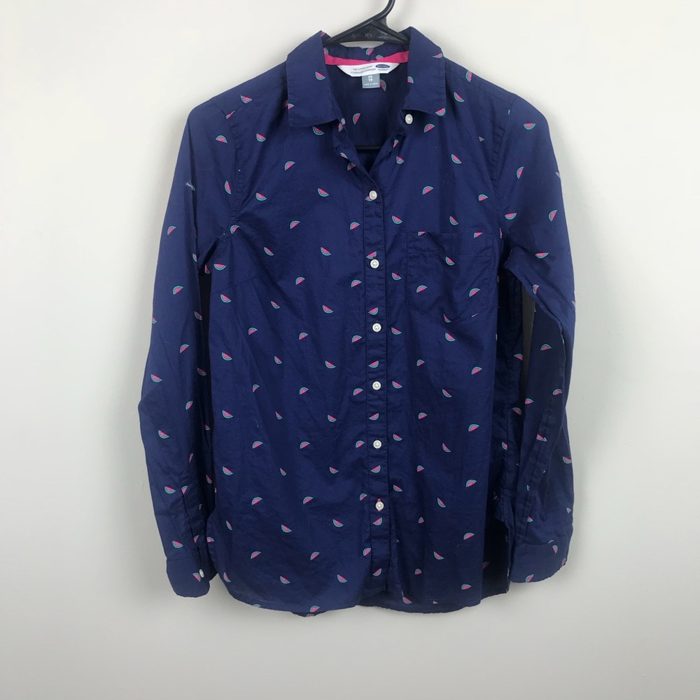 OLD NAVY/ classic button down shirt